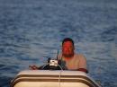 Brad KA1SVW returning in the yacht tender
